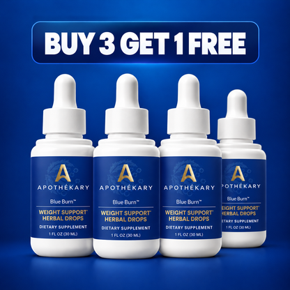 Apothekary Blue Burn