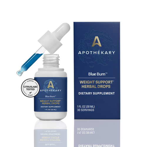 Apothekary Blue Burn