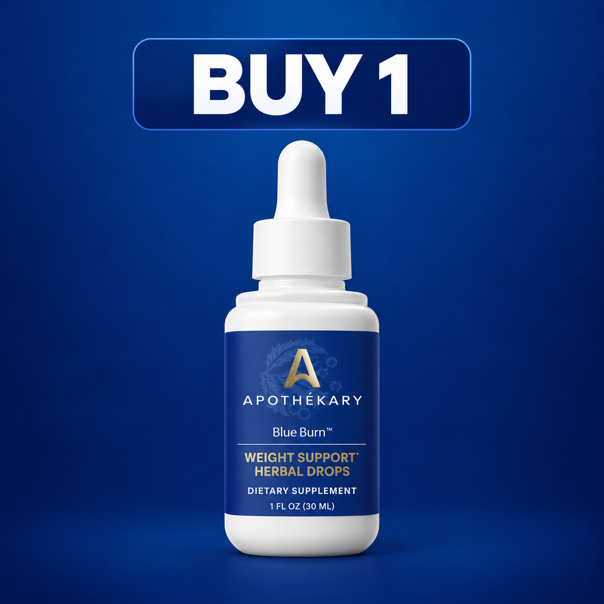 Apothekary Blue Burn
